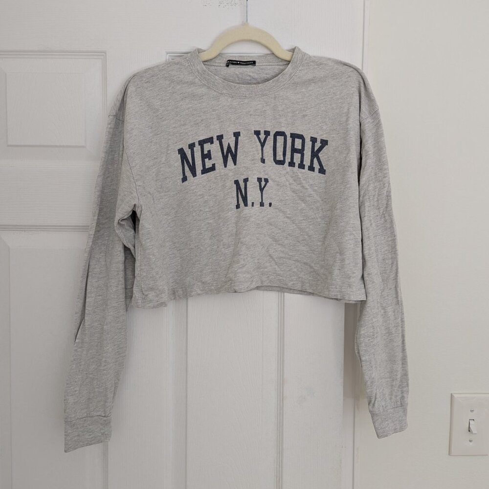 Brandy Melville Cropped Long Sleeve